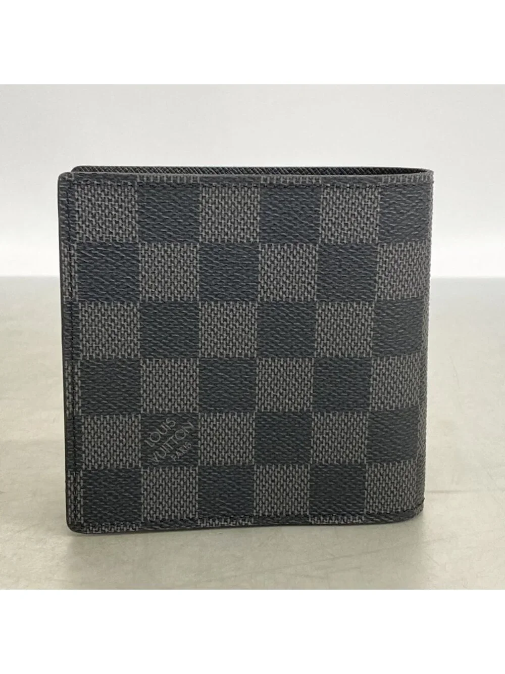 Louis Vuitton Wallet Damier Graphite Portefeuille Marco Black Gray